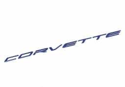 Custom Painted Rear Bumper Letters For 2020-2023 C8 Corvette